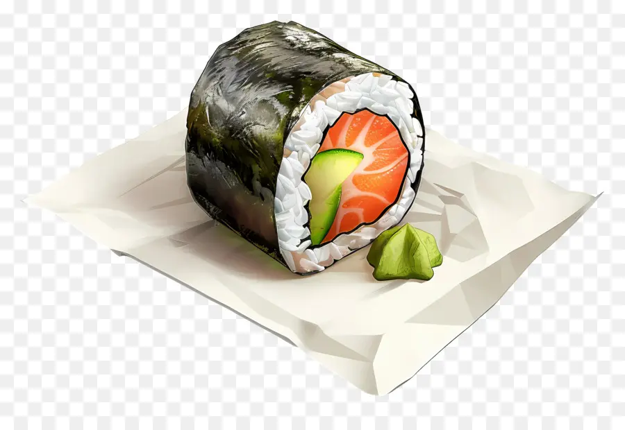 Sushi Gulung，Jepang PNG