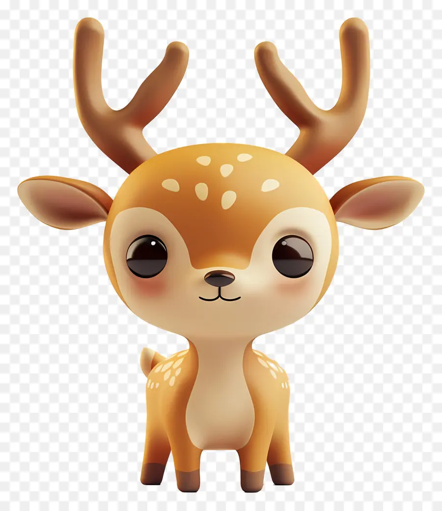 Rusa 3d，Rusa Lucu PNG