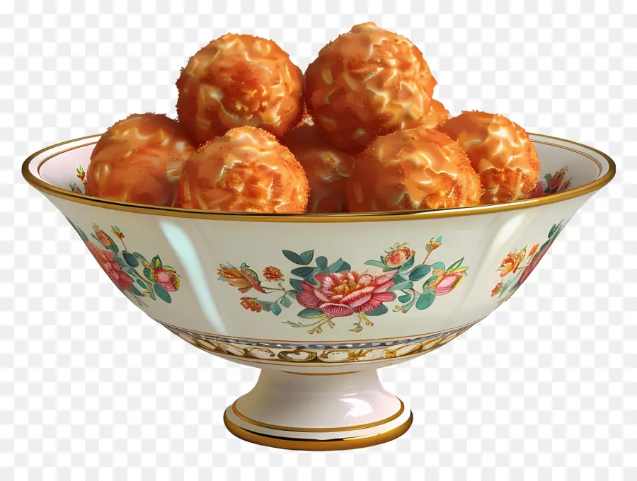 Ladoo，Semangkuk Makanan Ringan PNG