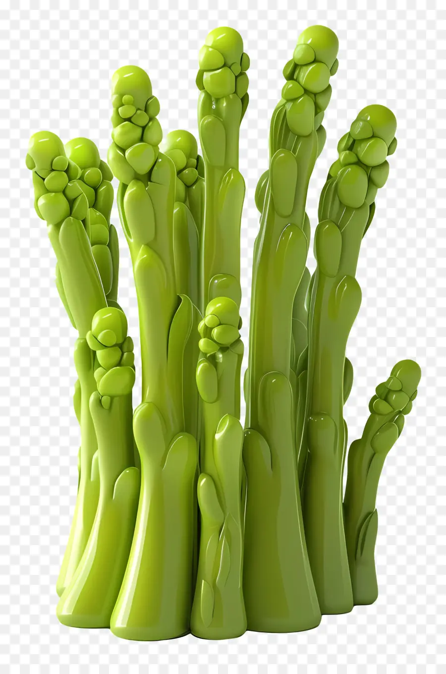 Asparagus Hijau，Asparagus PNG