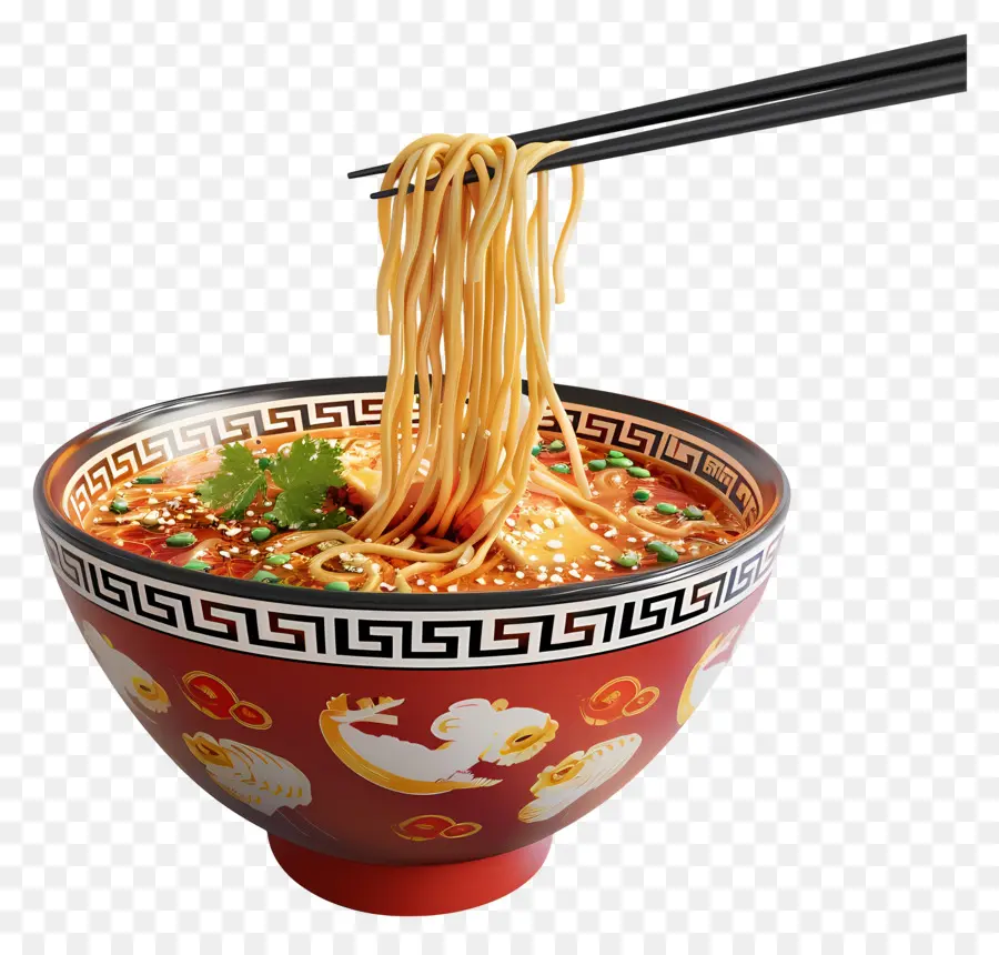 Ramen Dalam Mangkuk，Semangkuk Mie PNG