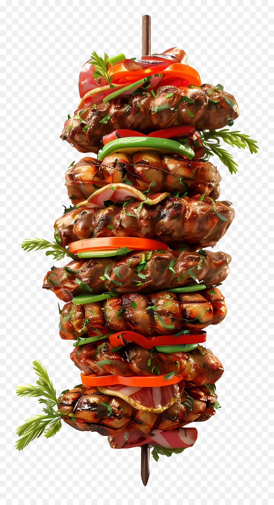 Kebab，Tusuk Kebab PNG