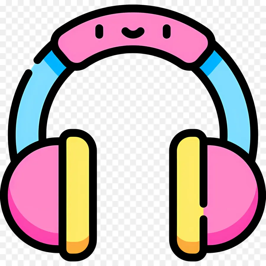 Headphone，Berwarna Warni PNG