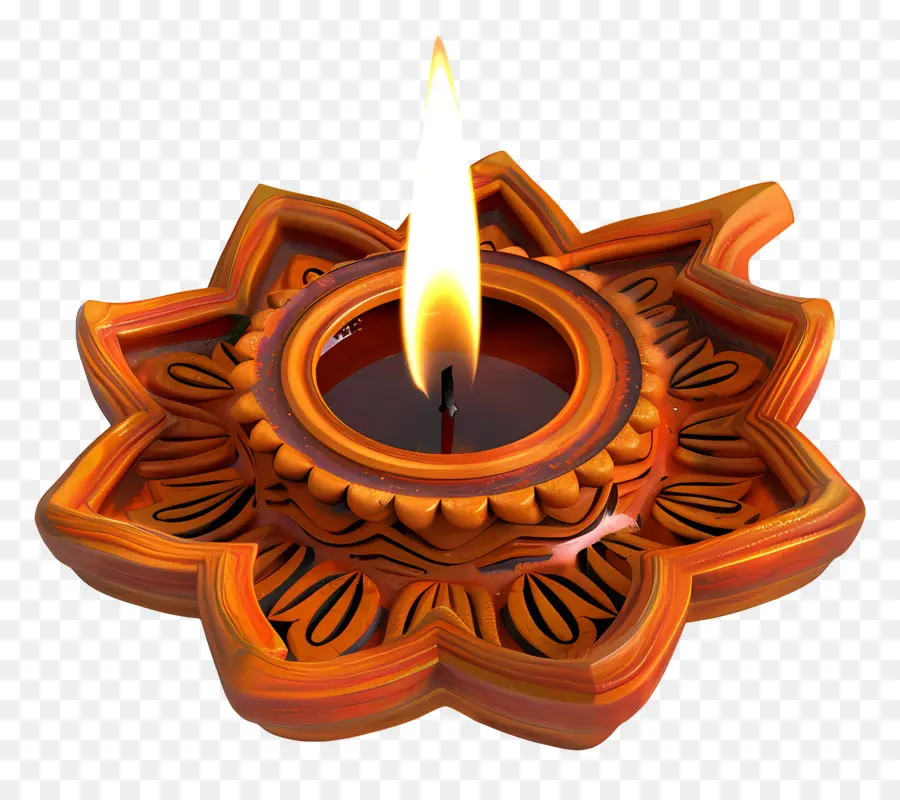 Diwali Diya，Lampu Minyak PNG