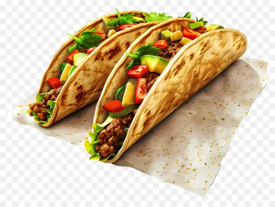 Taco，Burrito PNG