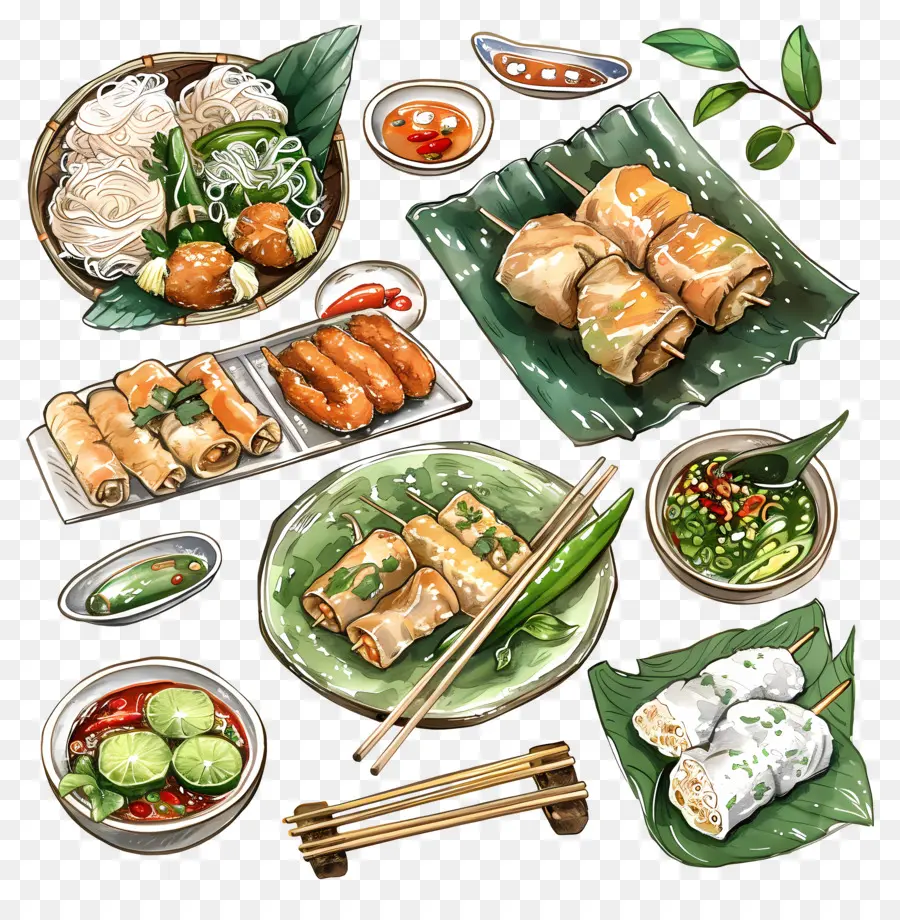 Masakan Vietnam，Masakan Asia PNG