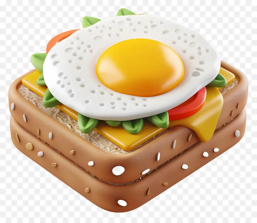 Sandwich，Sandwich Dengan Telur PNG