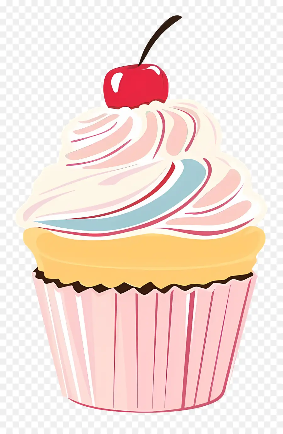 Cupcake，Merah Muda Cupcake PNG