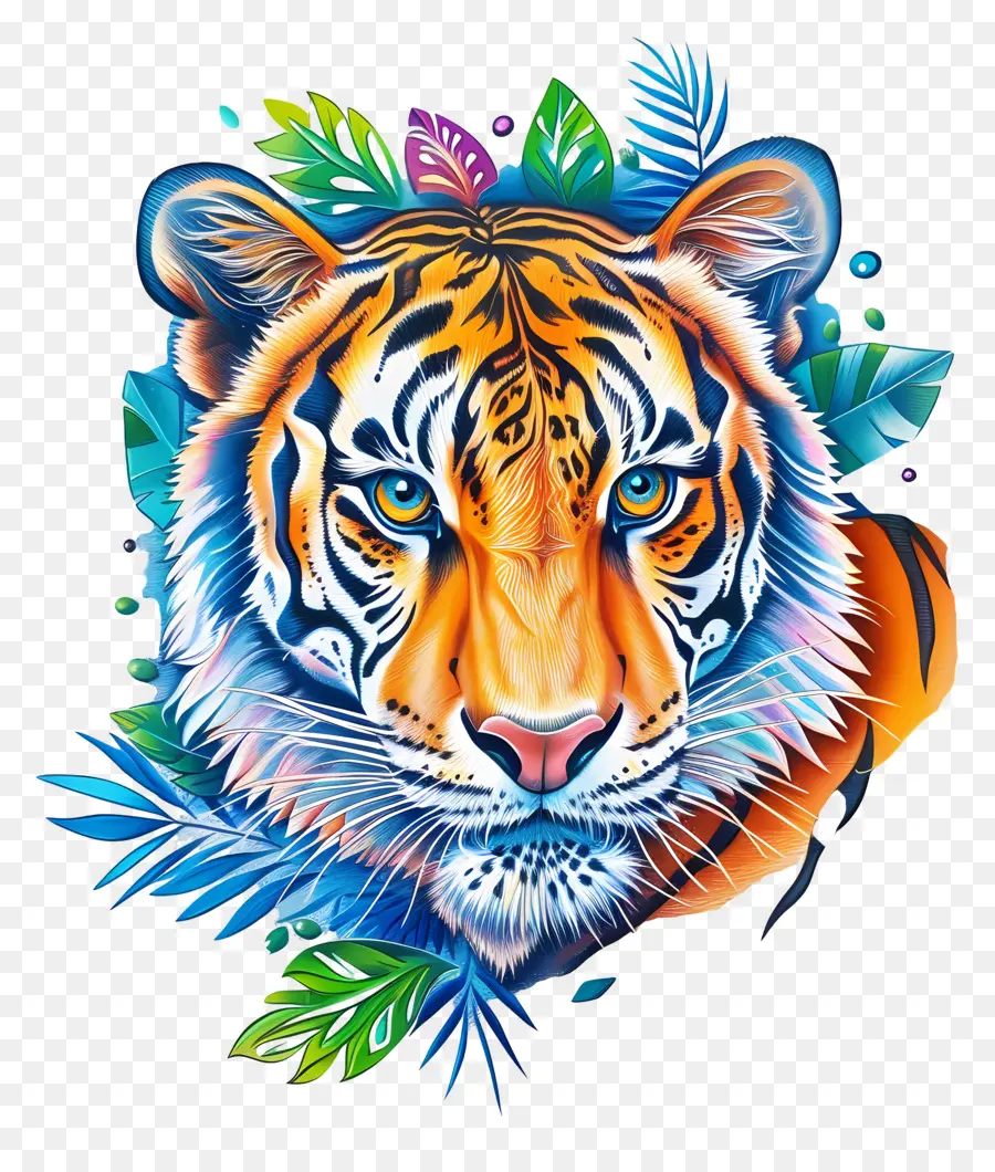 Harimau，Biru Tiger PNG