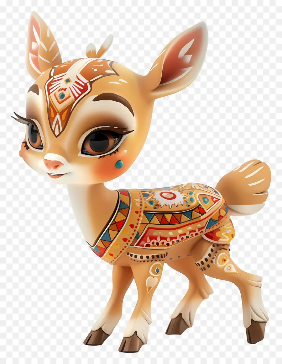 Rusa Lucu，Kartun PNG