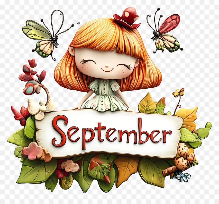 Hai September，September PNG