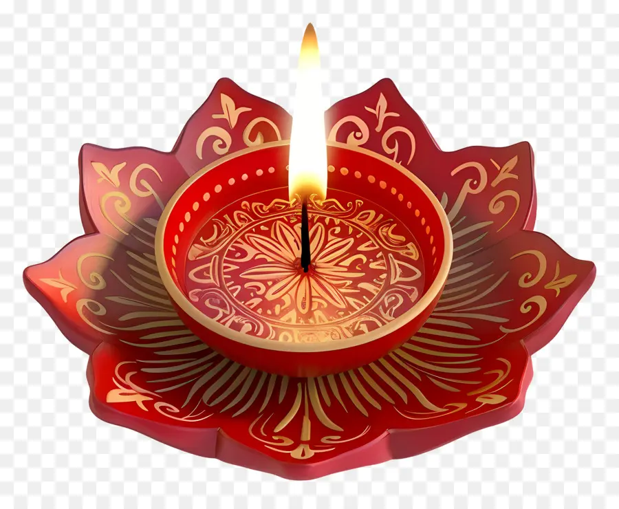 Diwali Diya，Lampu Diya PNG