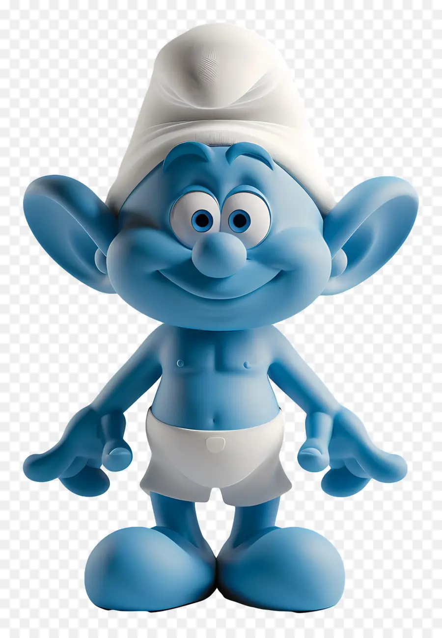 Smurf，Karakter Kartun Biru PNG