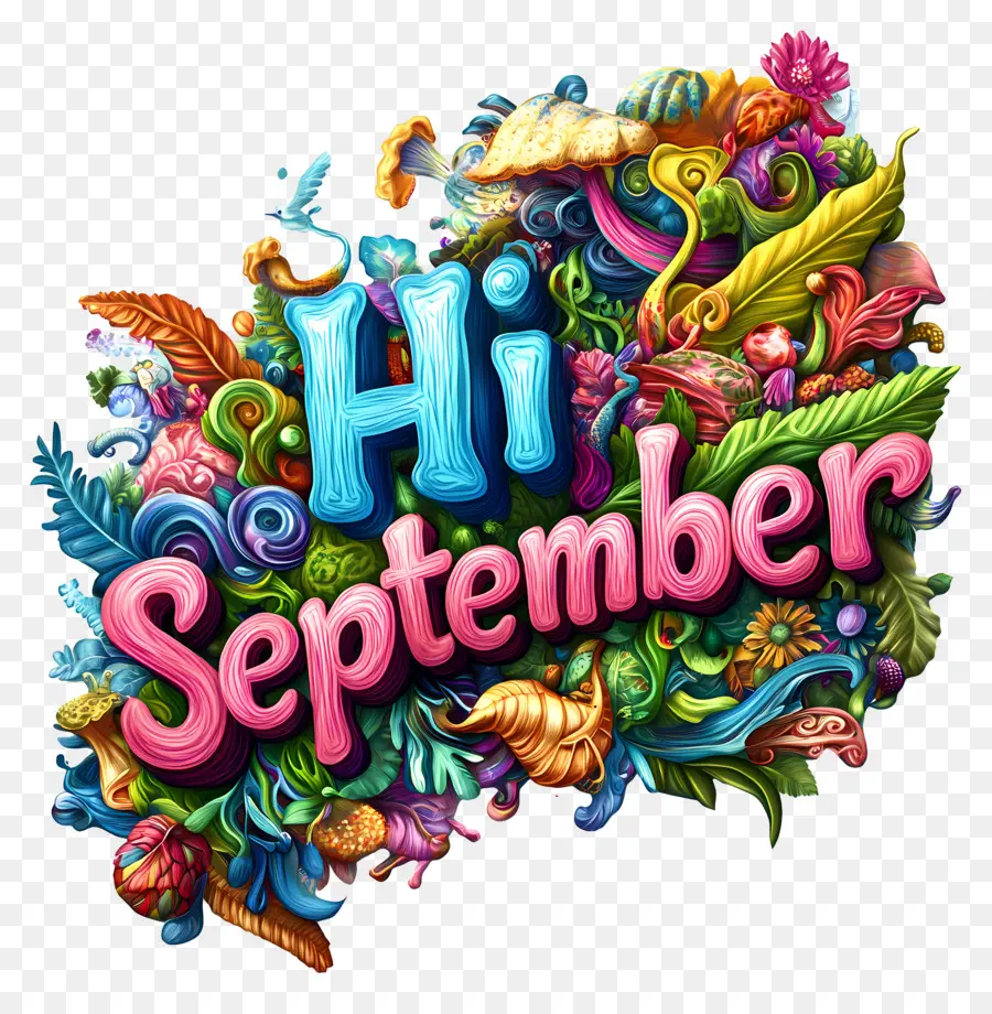 Hai September，Berwarna Warni PNG