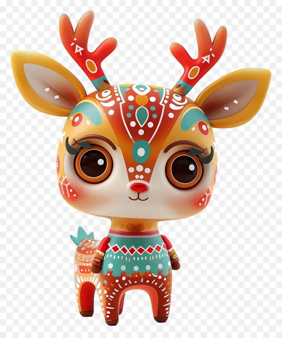 Rusa Lucu，Kartun PNG