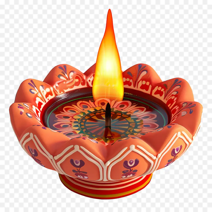 Diwali Diya，Lampu Diya PNG