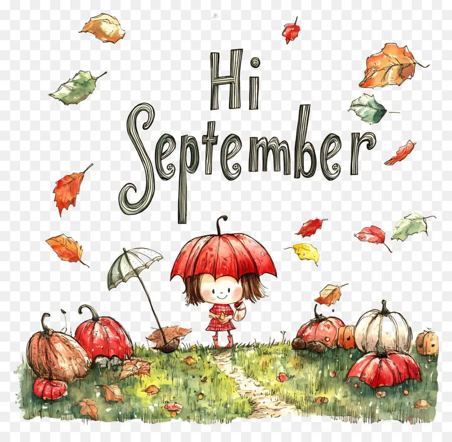 Hai September，Musim Gugur PNG