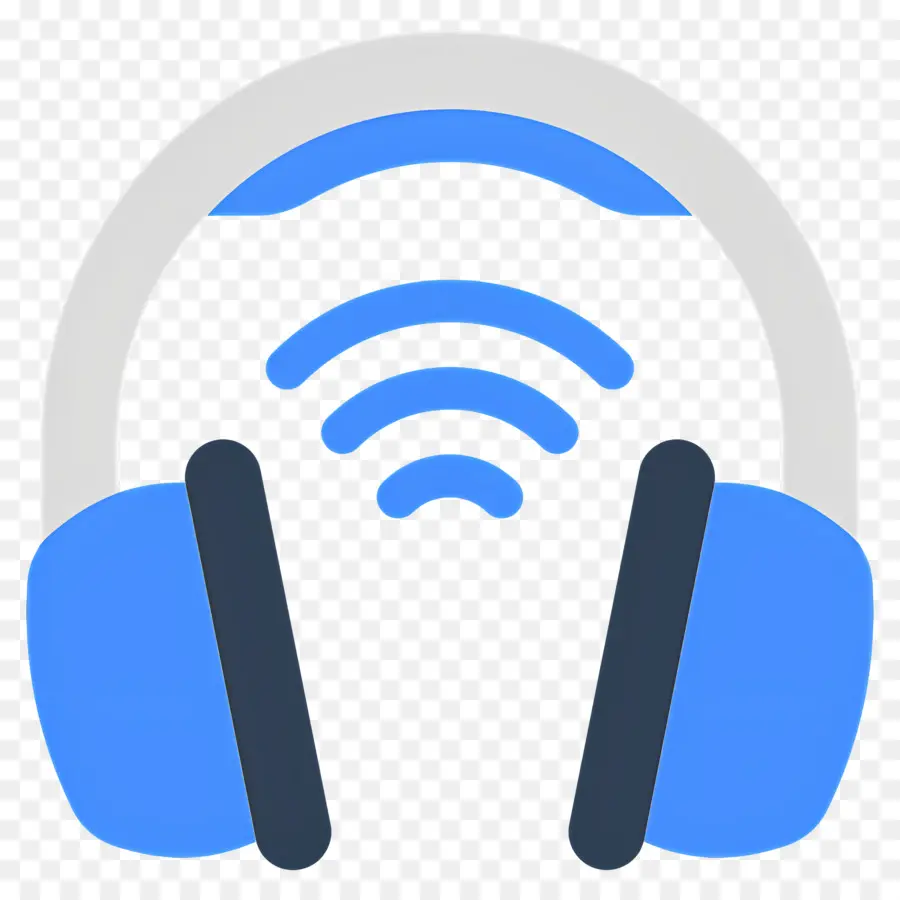 Headphone，Biru Headphone PNG