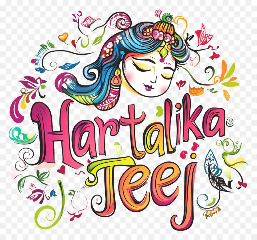 Selamat Teej，Hartalika Teej PNG