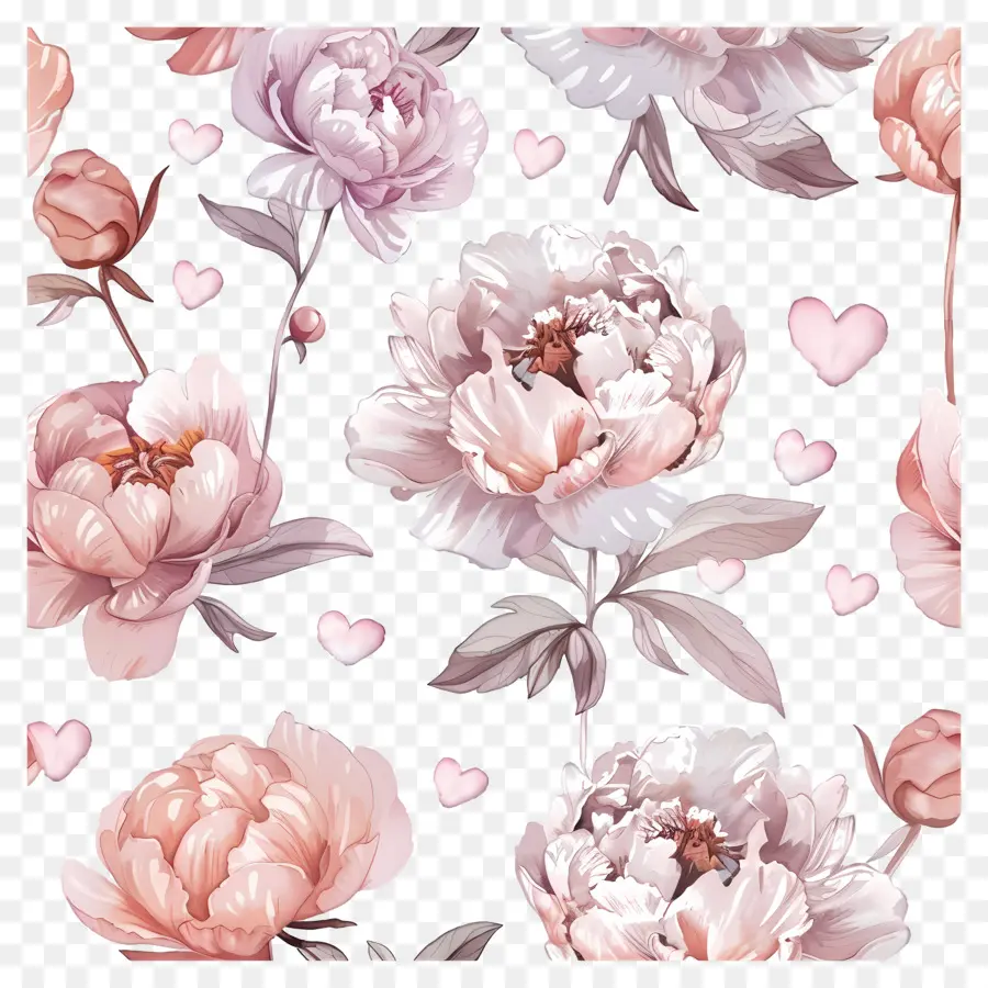 Bunga Peony，Bunga PNG