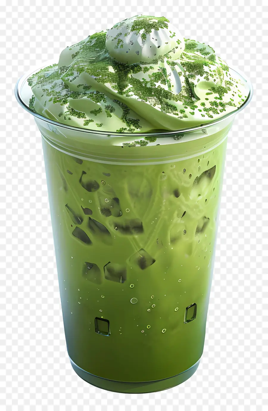 Minuman Matcha，Minuman Hijau PNG