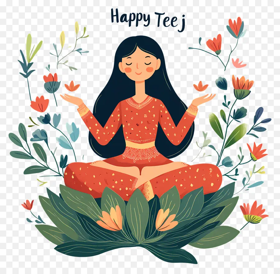 Selamat Teej，Wanita Meditasi PNG