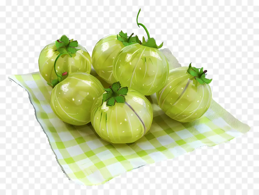 Buah Gooseberry，Gooseberry Hijau PNG