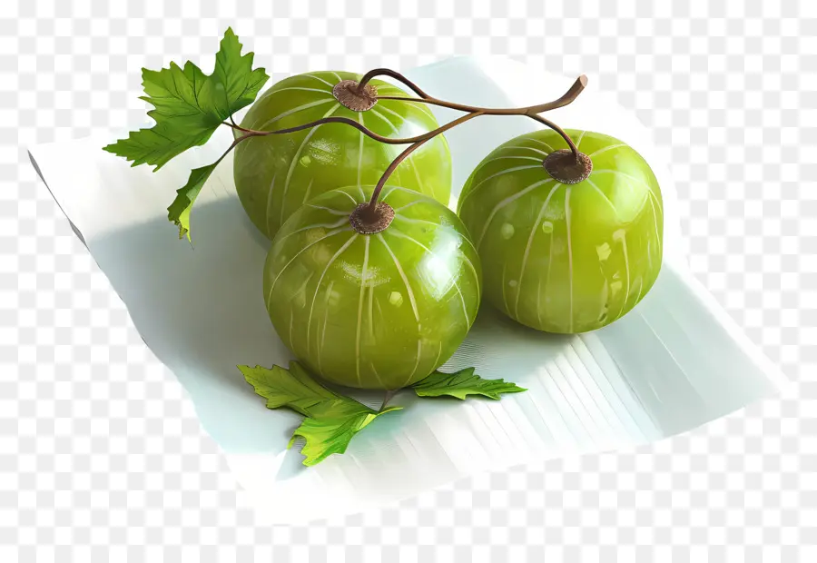 Buah Gooseberry，Gooseberry Hijau PNG