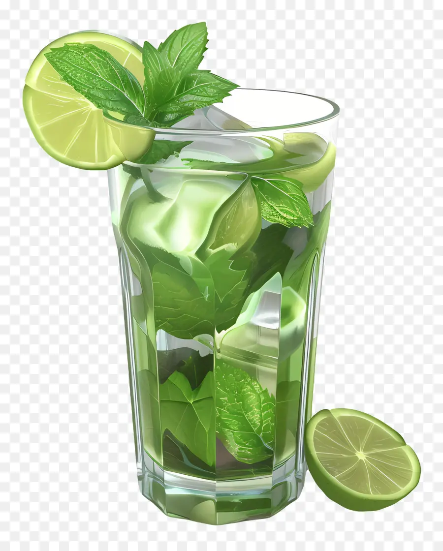 Mojito，Segelas Mojito PNG