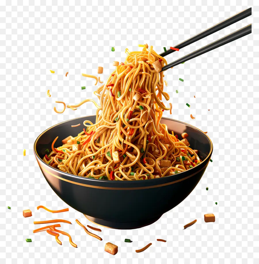 Chow Mein，Mie PNG