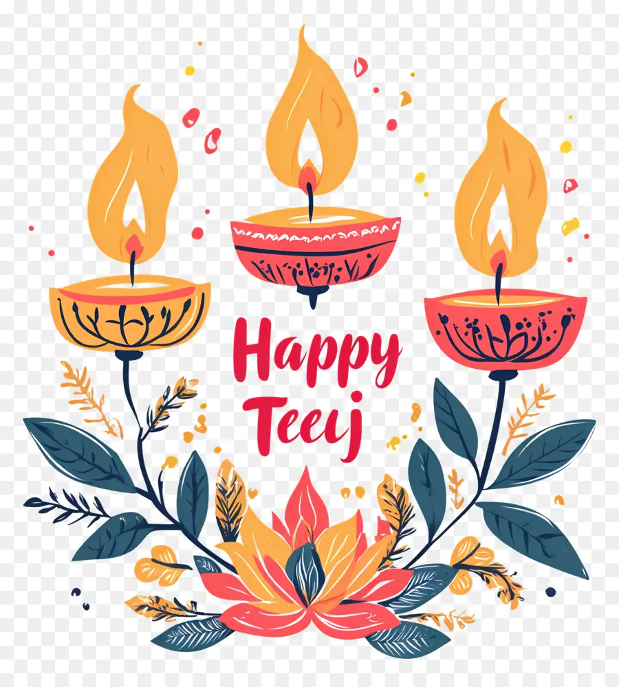 Selamat Teej，Lilin PNG