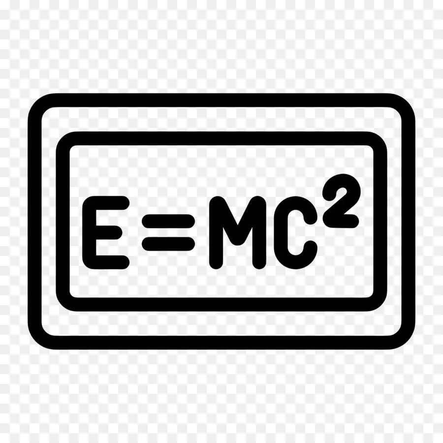 Rumus，E=mc² PNG