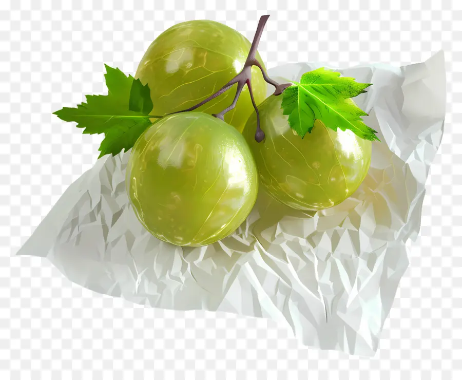 Buah Gooseberry，Gooseberry Hijau PNG