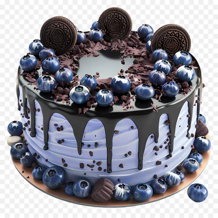 Kue Blueberry，Kue PNG