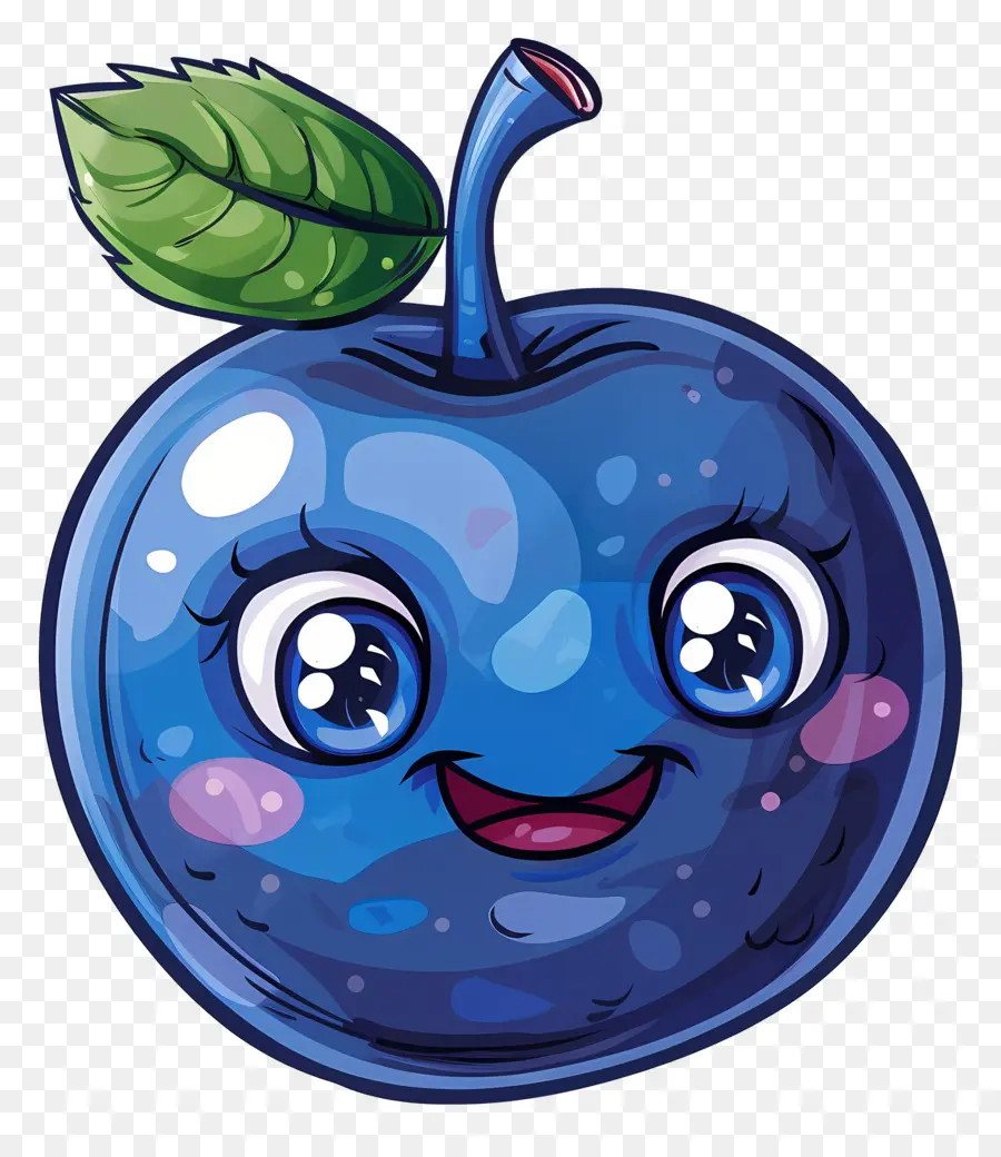 Kartun Blueberry，Blueberry PNG