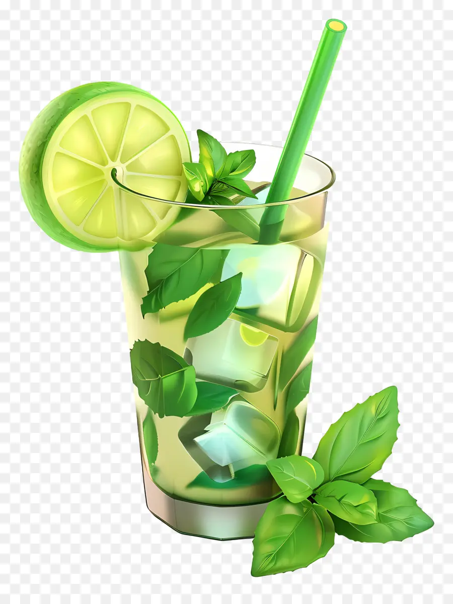 Mojito，Segelas Mojito PNG