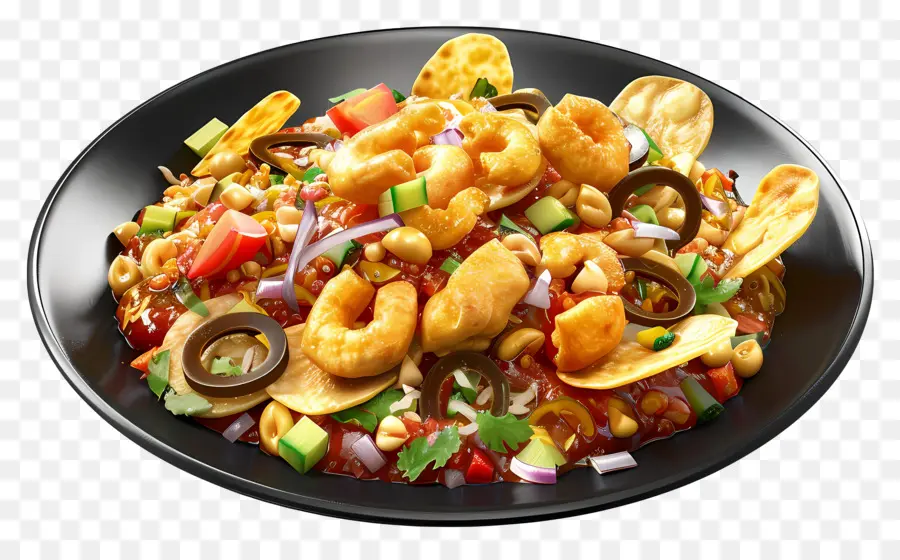 Chaat，Salad Udang PNG