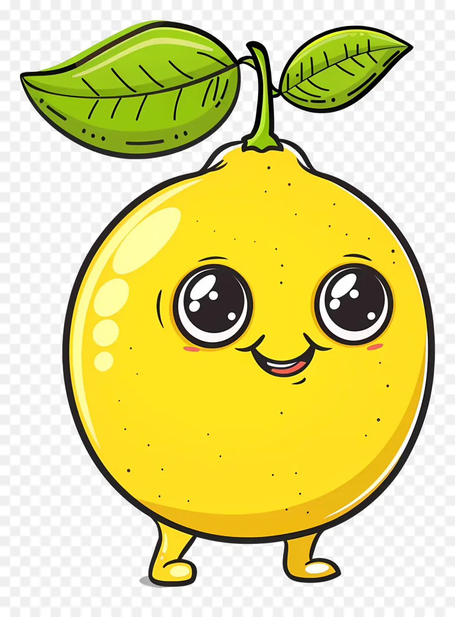 Kartun Lemon，Oranye PNG