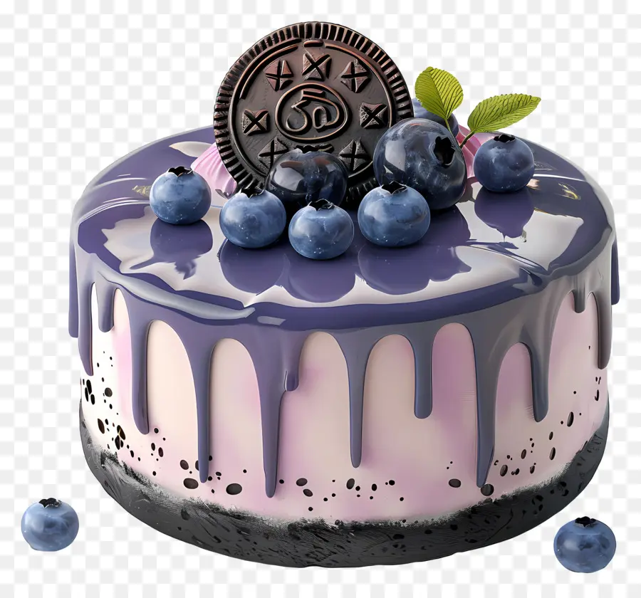 Kue Blueberry，Kue Beri PNG