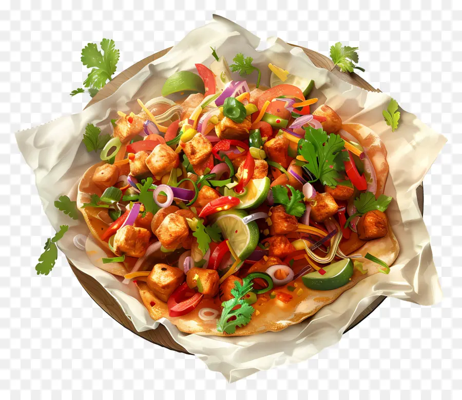 Chaat，Piring PNG