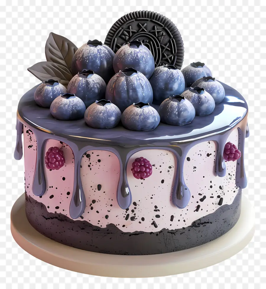 Kue Blueberry，Kue PNG