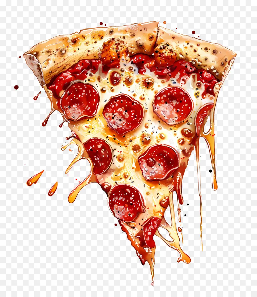 Potongan Pizza，Irisan Pizza PNG