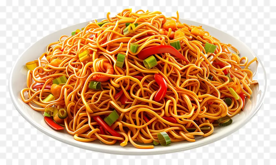 Chow Mein，Mie PNG