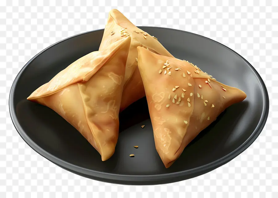 Samosa，Samosa Goreng PNG