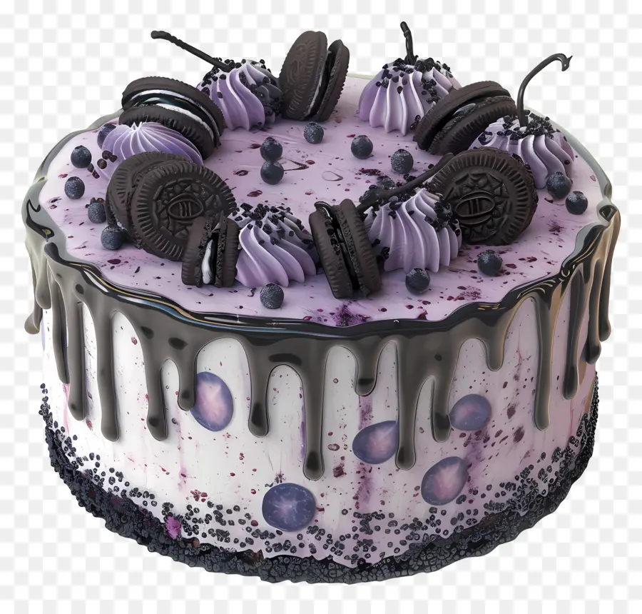 Kue Blueberry，Kue PNG