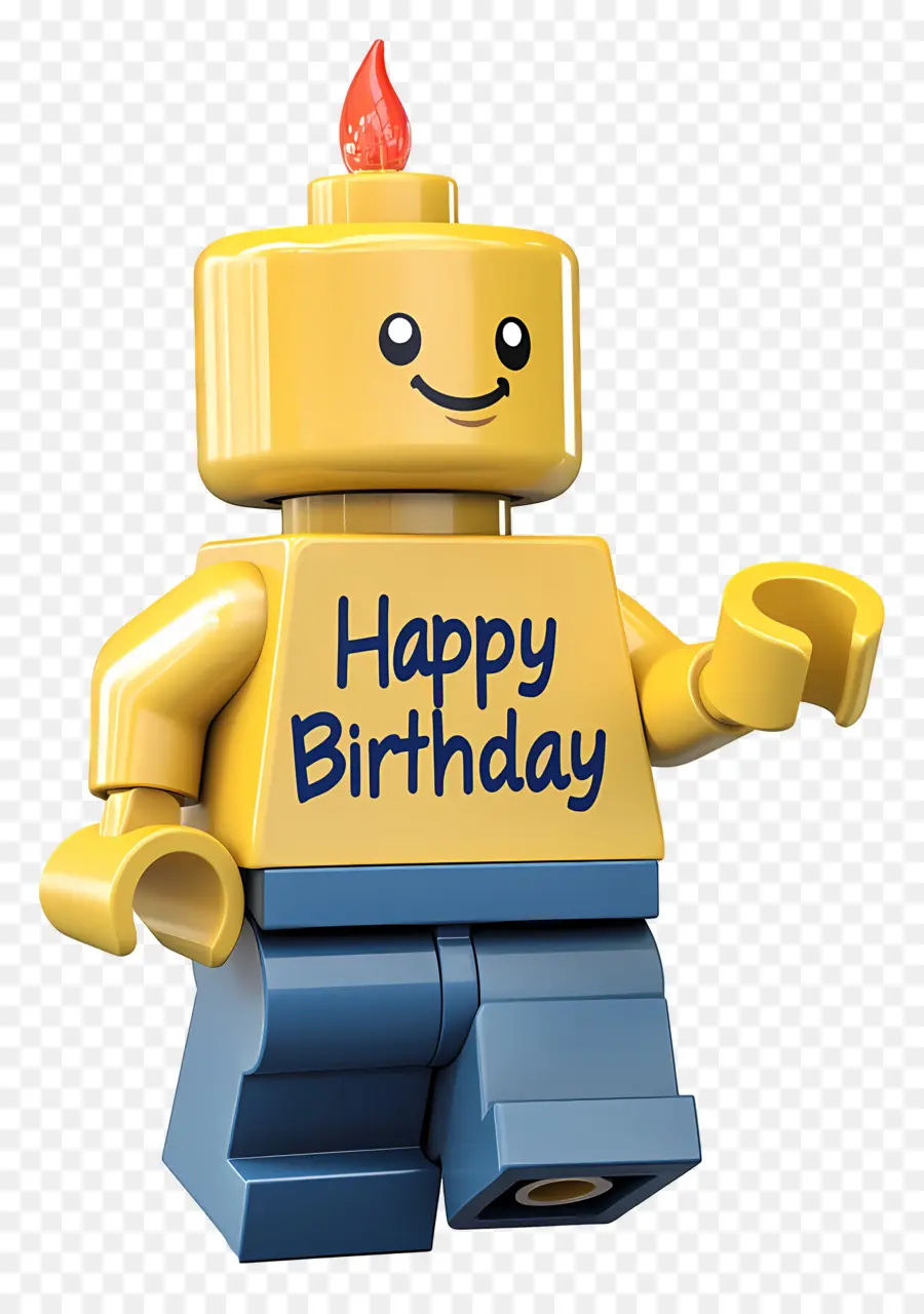 Selamat Ulang Tahun，Gambar Lego PNG