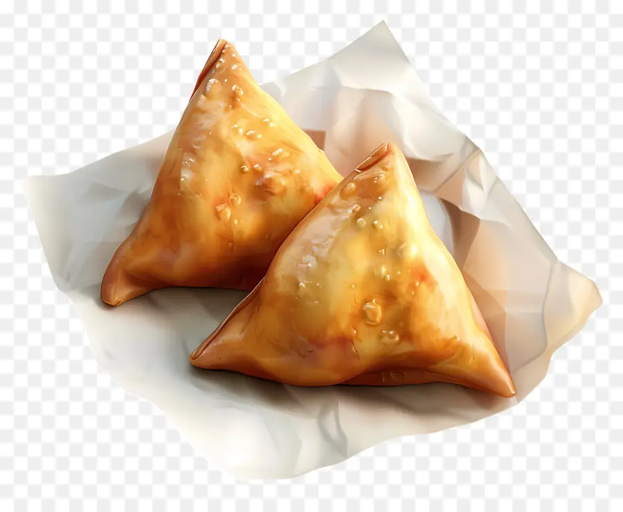 Samosa，Samosa Goreng PNG