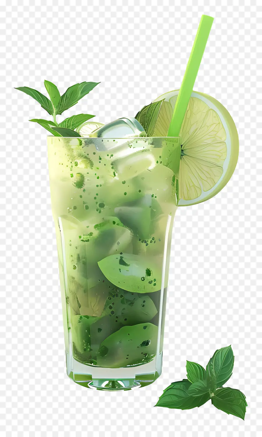 Mojito，Minuman Jeruk Nipis Dan Mint PNG