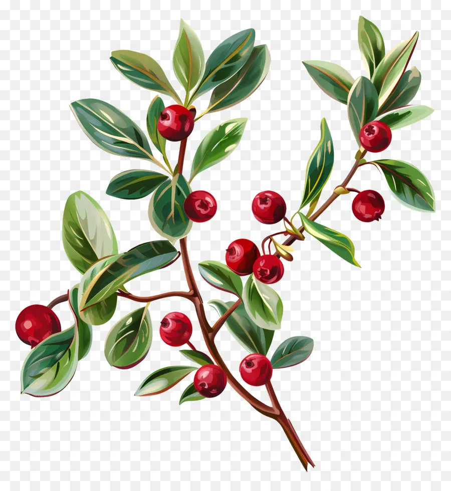 Cranberi，Tanaman Bearberry PNG