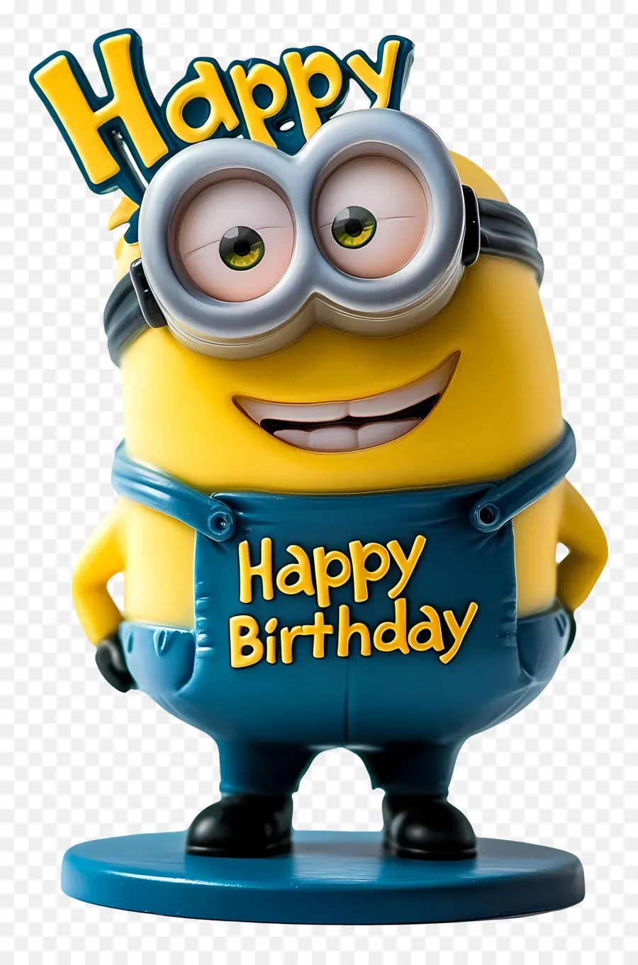 Selamat Ulang Tahun，Minion Dengan Tanda Selamat Ulang Tahun PNG